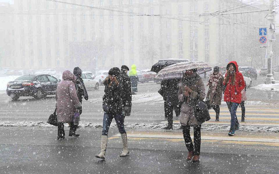 Дождь с мокрым снегом ожидается в Воронеже 10 октября
