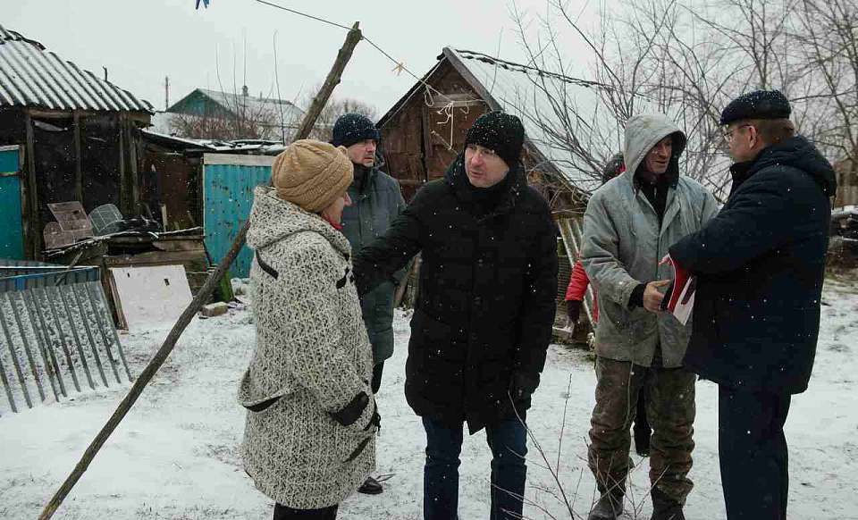 Наиболее пострадавшие от схода снаряда 9 домов в воронежской Петропавловке построят заново