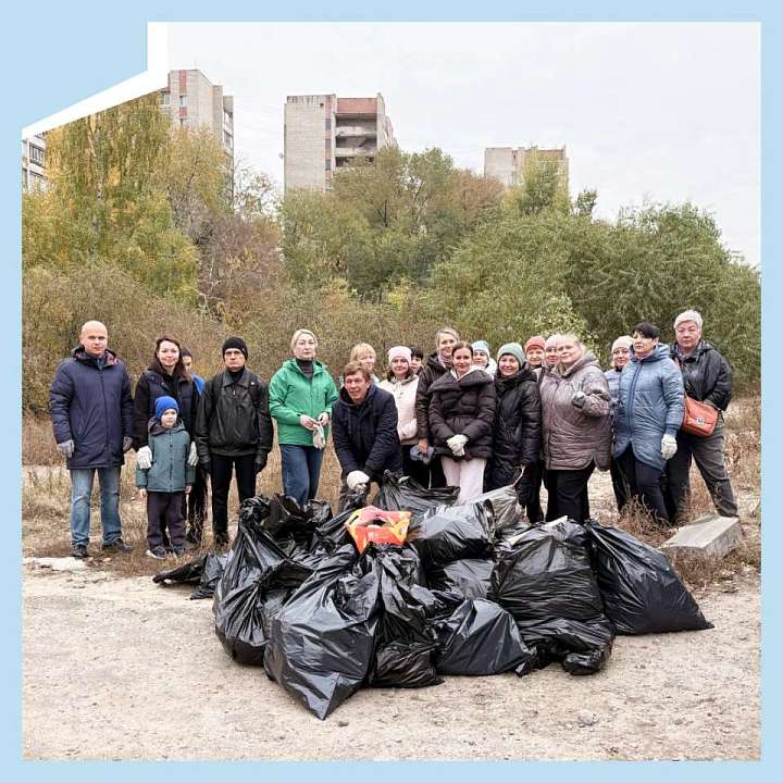 Железнодорожный район поддерживает эстафету чистоты