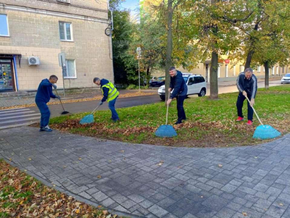 В Ленинском районе 10 октября состоялся субботник