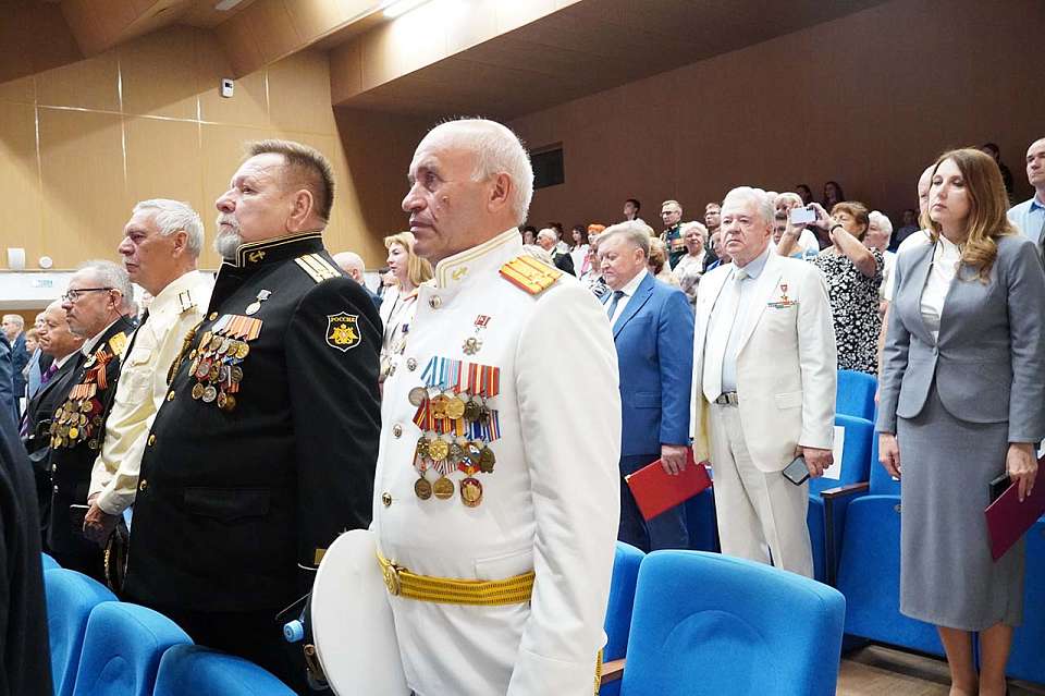 Как в Воронеже чествовали ветеранов ВМФ
