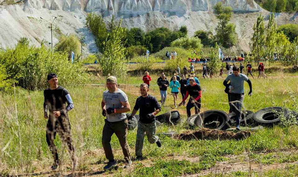 Экстремальный забег прошел под Воронежем на территории спорткомплекса