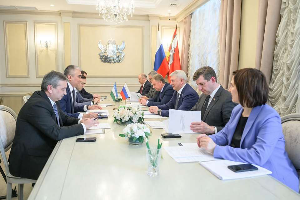 Вопросы укрепления сотрудничества Узбекистана с регионом обсудили в Воронежской области