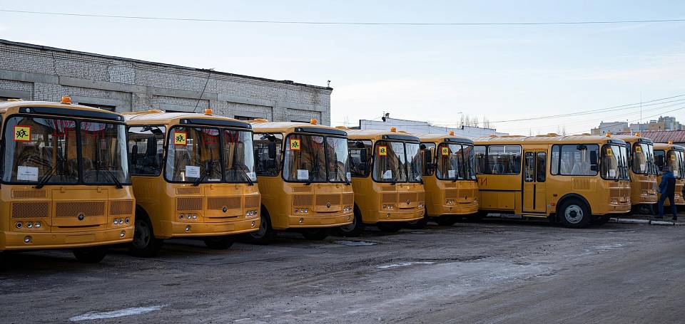 Для школ Воронежской области закупили 55 новых автобусов за 197 млн рублей