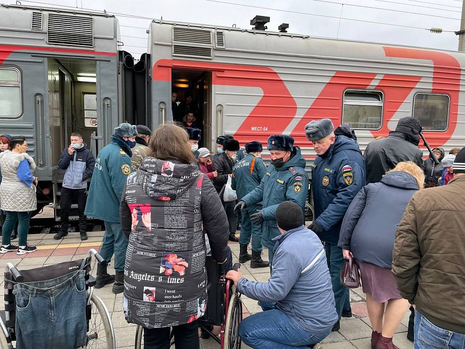 Более 160 жителей Херсонской области прибыли 7 ноября в Воронеж