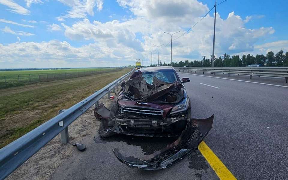 Жительница Калужской области пострадала в ДТП с фурой на М-4 в Воронежской области