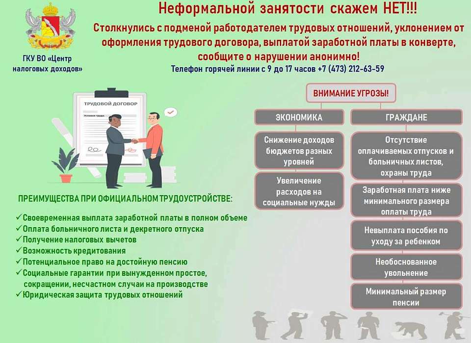 В Коминтерновском районе собирают налоги и ликвидируют задолженность по зарплате