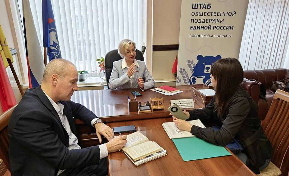 Прием жителей микрорайона ВАИ провела депутат гордумы Воронежа