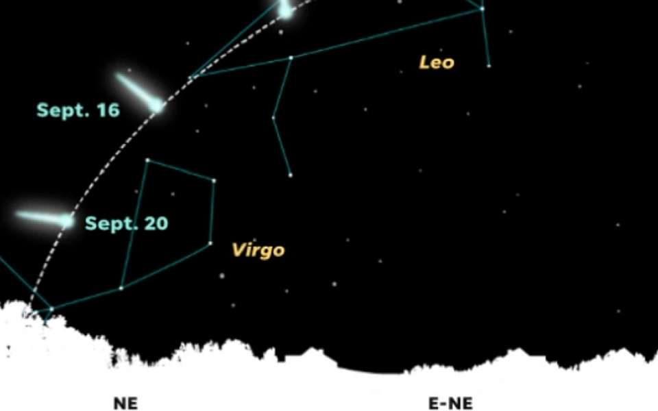Воронежцы могут увидеть комету, пролетающую мимо Земли раз в 437 лет