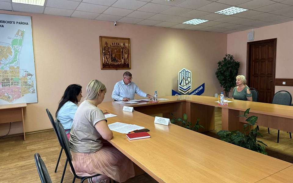 В Коминтерновском районе Воронежа прошел прием граждан по личным вопросам