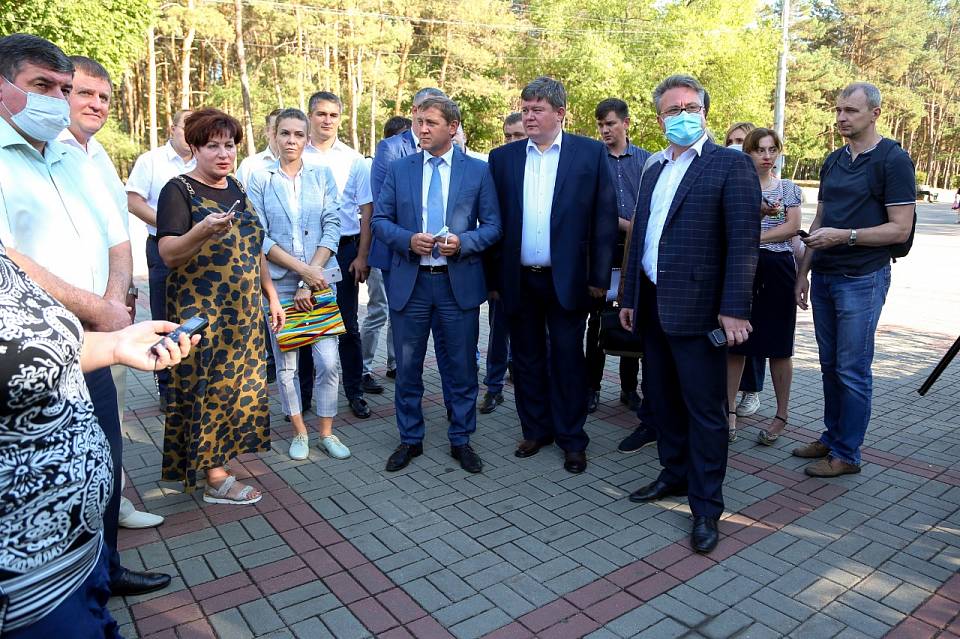 В Воронеже представили концепцию проекта развития парка «Танаис»