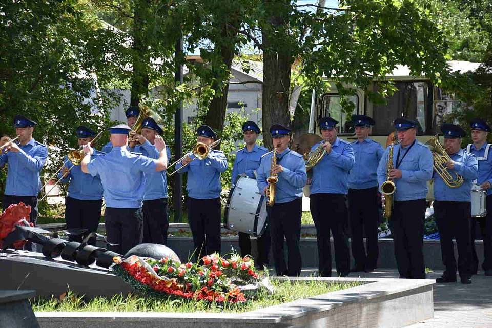 В Железнодорожном районе прошли мероприятия, посвященные Дню памяти и скорби