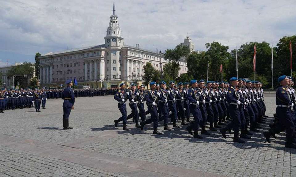 В Воронеже парад в День Победы пройдет без участия военной техники