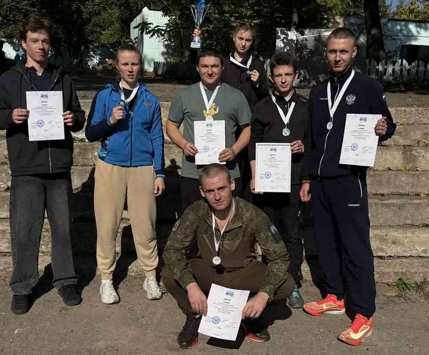 «Серебро» на военно-спортивной игре «Наша Высота» взяла сборная воронежского вуза