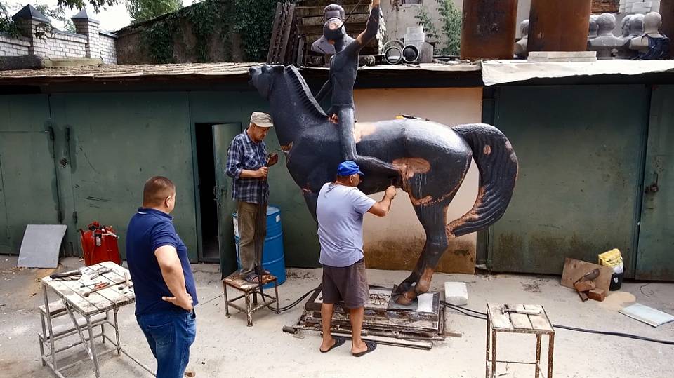 В знаменитом воронежском парке восстановят старинную скульптуру
