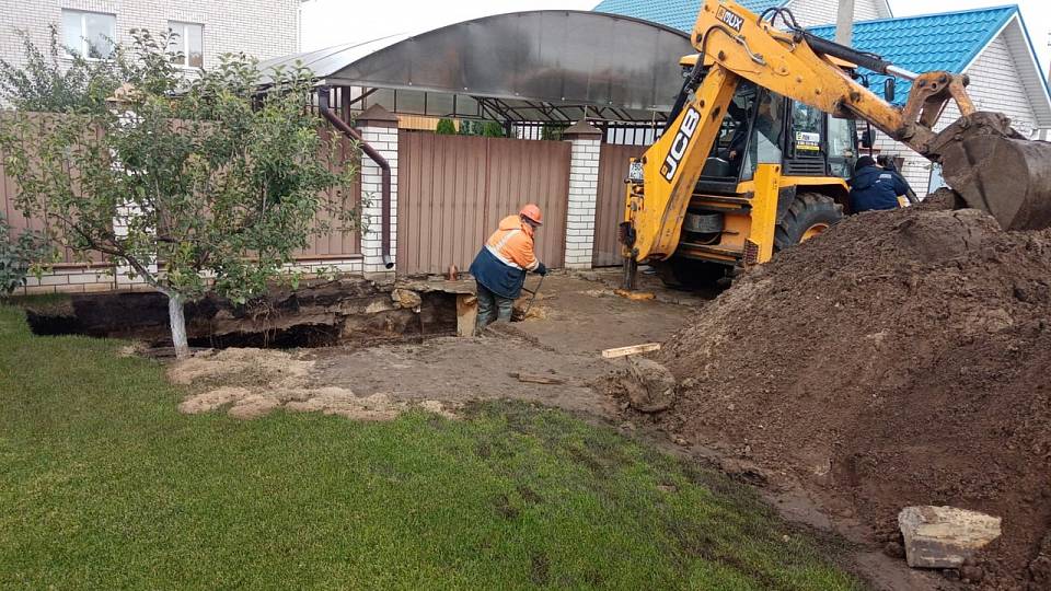 В воронежском микрорайоне Тенистый жителям вернули воду