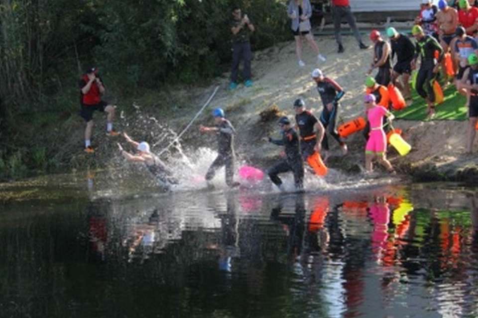 В Воронеже впервые прошли соревнования по любительскому триатлону