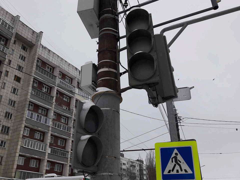 Светофоры отключат на двух перекрёстках Воронежа