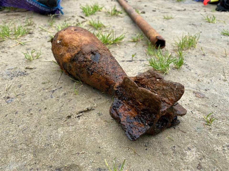 Миномётный снаряд времён Великой Отечественной нашли на дне реки под Воронежем