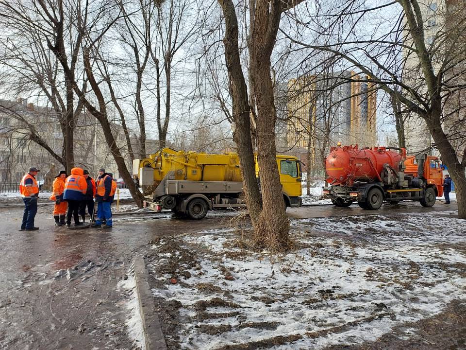  "РВК-Воронеж" увеличивает число ремонтных бригад по устранению засоров канализации