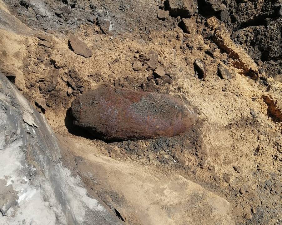 Неразорвавшуюся 100-килограммовую бомбу времён Великой Отечественной войны нашли в Воронеже