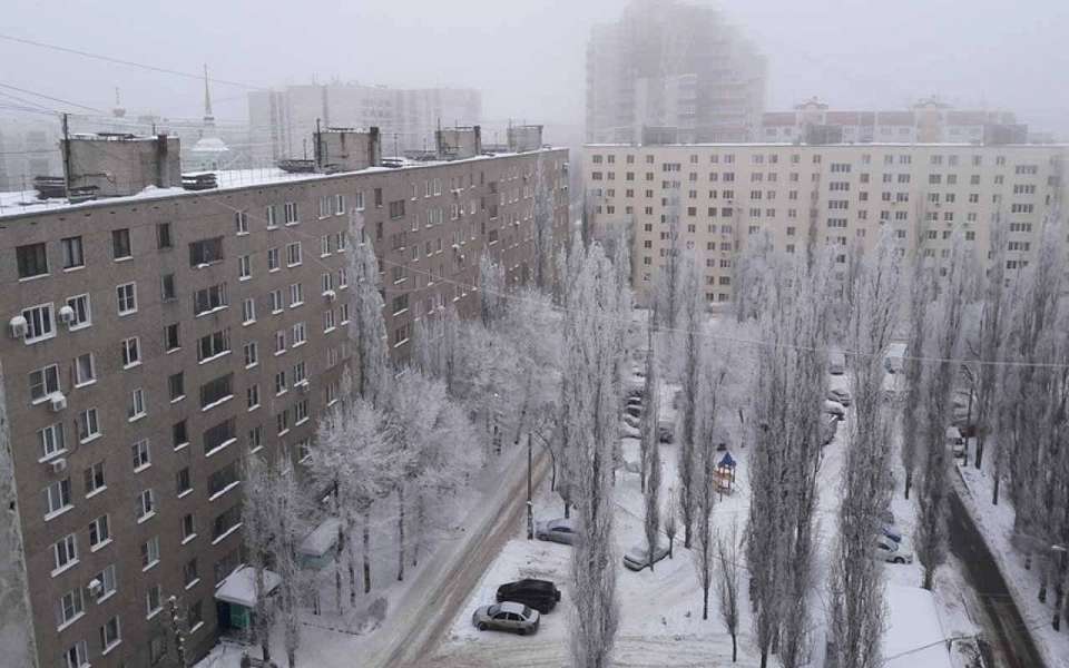 Из-за морозов штормовое предупреждение еще на сутки продлили в Воронежской области