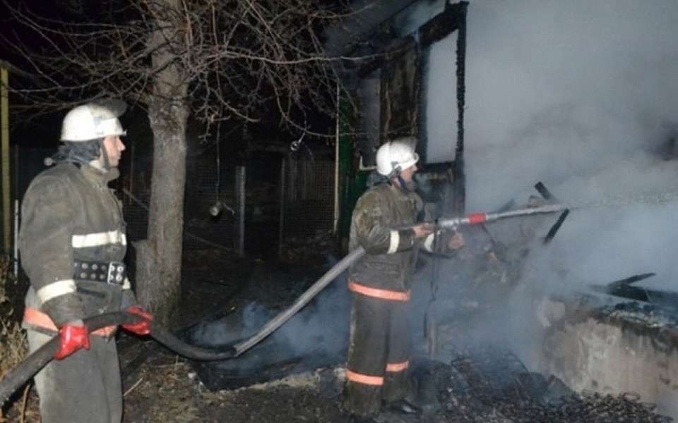 На пожаре погибла 90-летняя женщина в воронежском селе