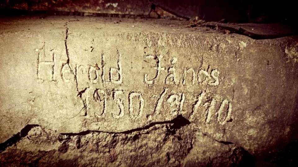 «Автограф» пленного венгра обнаружили в подвале старого дома на проспекте Труда в Воронеже