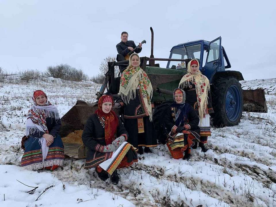 В музей-заповедник «Дивногорье» в Воронежской области пришла «Русская зима» 