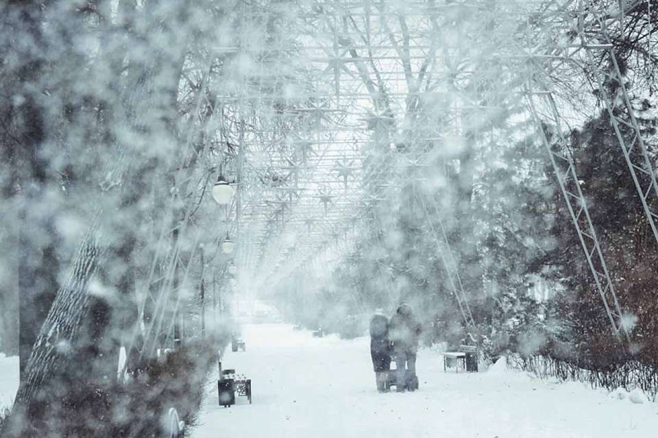 В первую рабочую неделю декабря в Воронеж придет зима с морозными температурами 