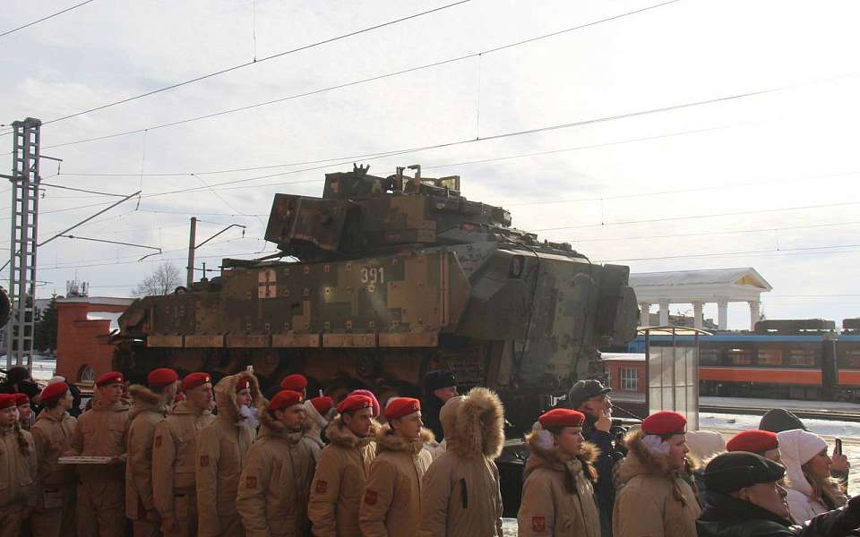 Тематический поезд Минобороны прибудет в Воронеж