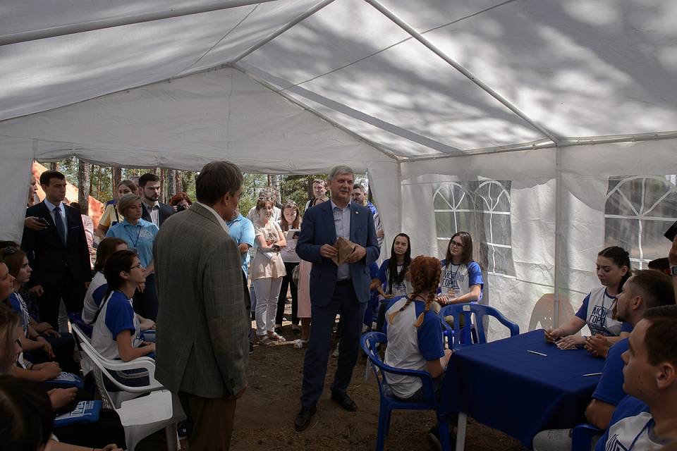 Александр Гусев 29 мая пообщается с жителями в Центральном парке Воронежа